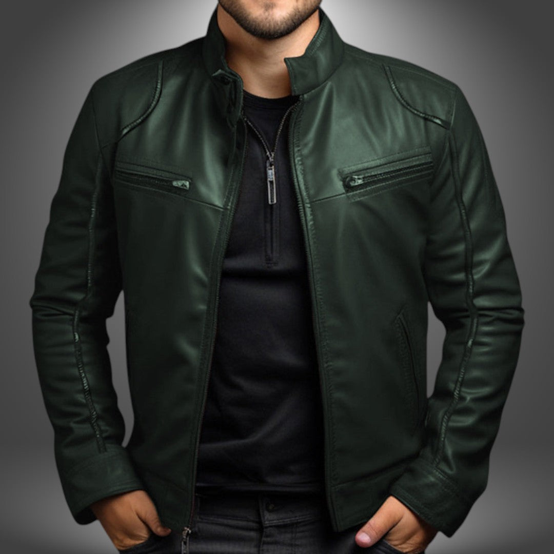 Axel | Men's Handcrafted Leather Jacket
