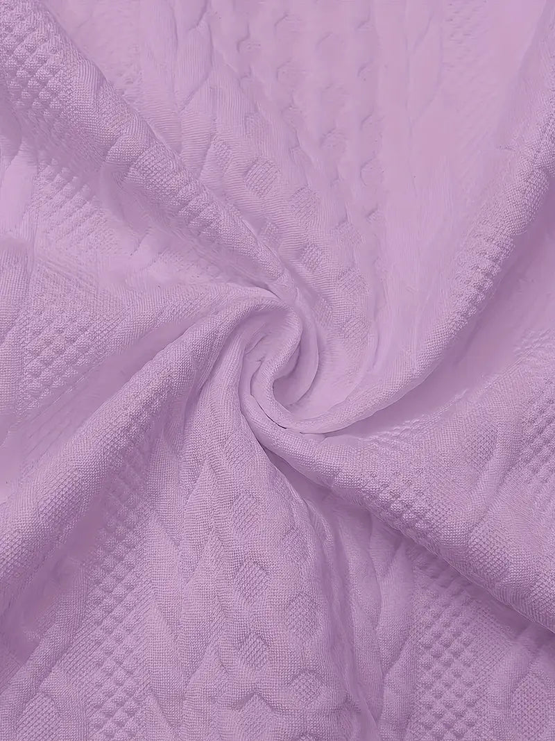 Elvarine | Textured Zip-Up Bomber Jacket