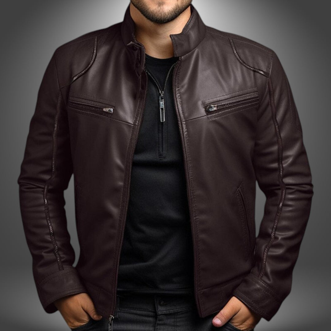 Axel | Men's Handcrafted Leather Jacket