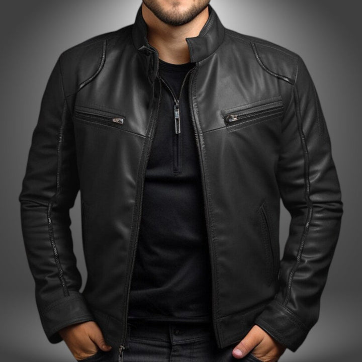 Axel | Men's Handcrafted Leather Jacket