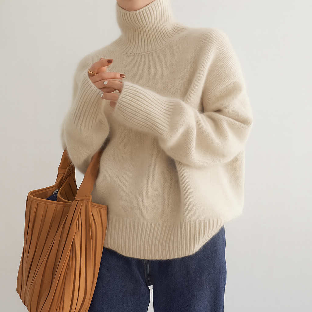 Amelia - High cashmere collar