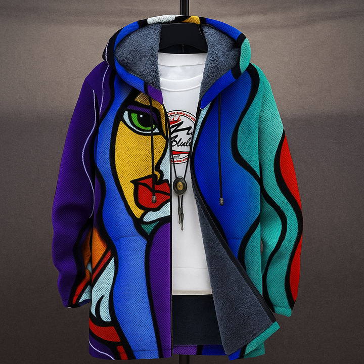 Samira | Luxury cardigan inspired by art