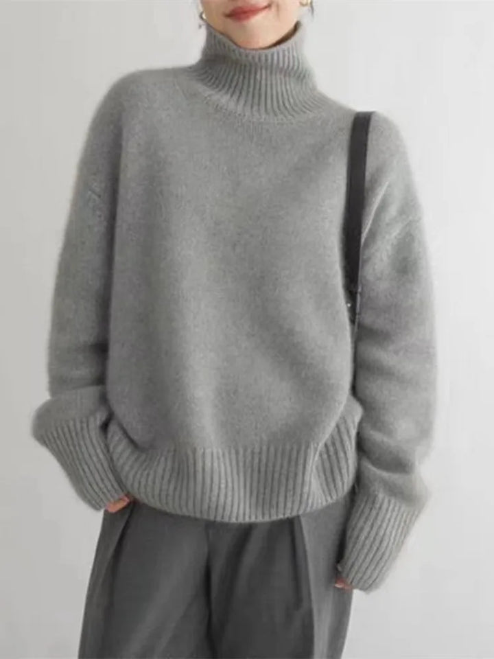 Amelia - High cashmere collar