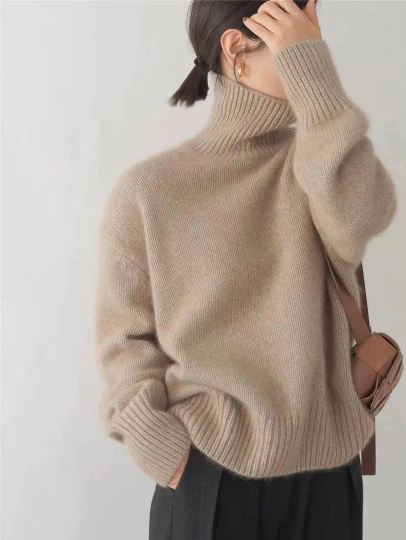 Amelia - High cashmere collar