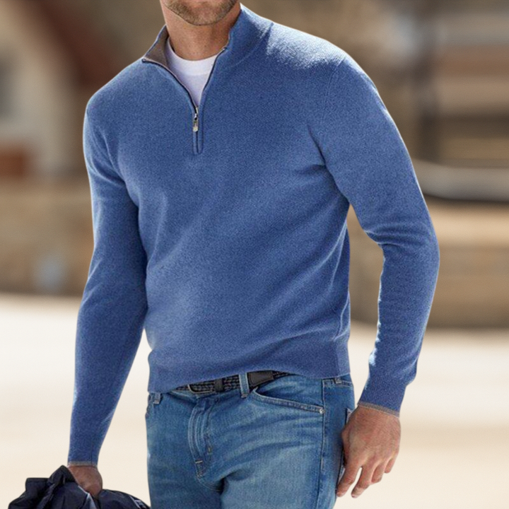 Harris | Effortless Comfort Zip Sweater