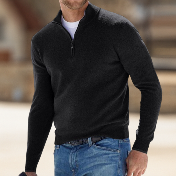 Harris | Effortless Comfort Zip Sweater