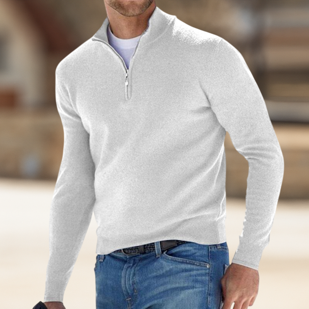 Harris | Effortless Comfort Zip Sweater