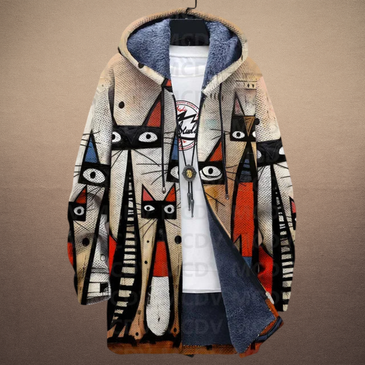 Livia | Luxury cardigan inspired by art