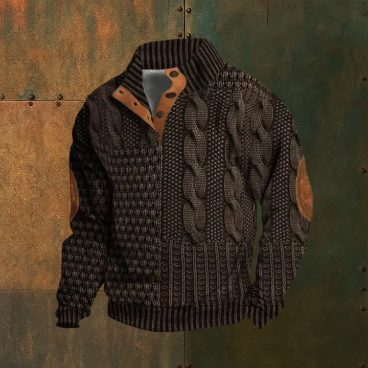 George – Vintage Print Sweater