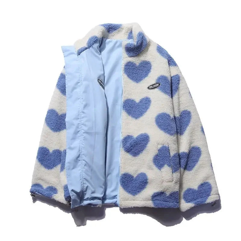 Ashely | Reversible heart jacket