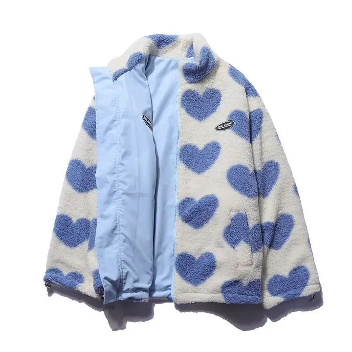 Ashely | Reversible heart jacket
