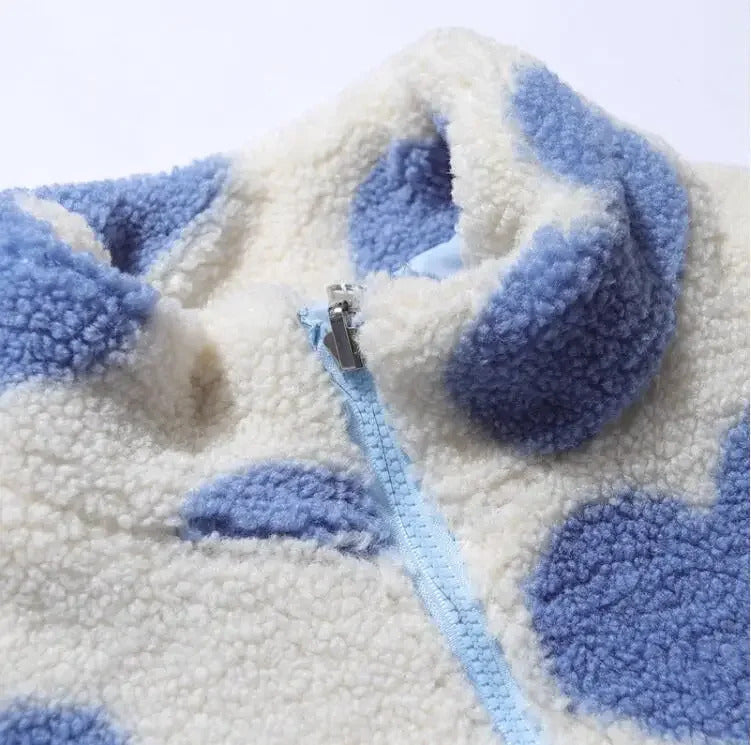 Ashely | Reversible heart jacket