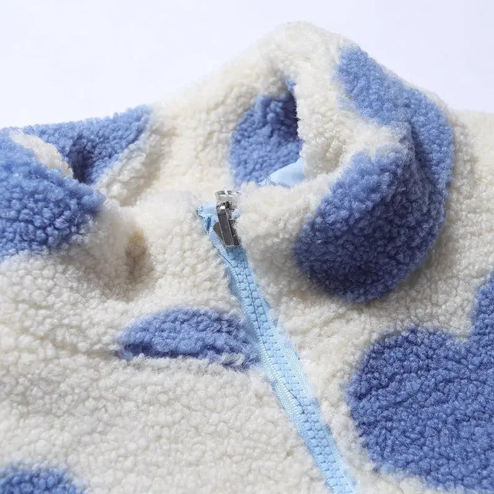 Ashely | Reversible heart jacket