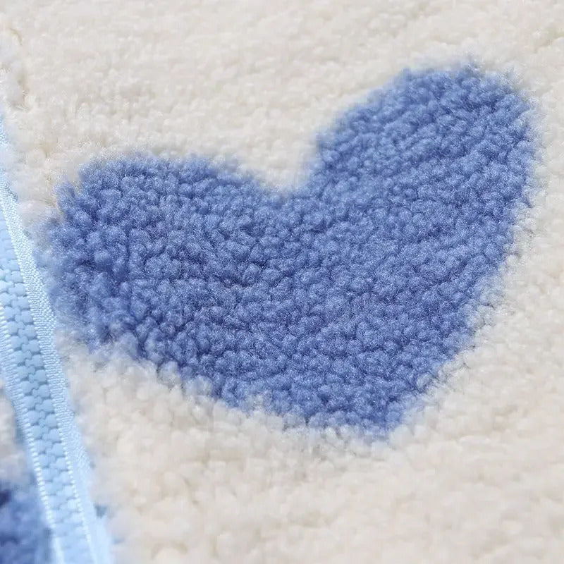 Ashely | Reversible heart jacket