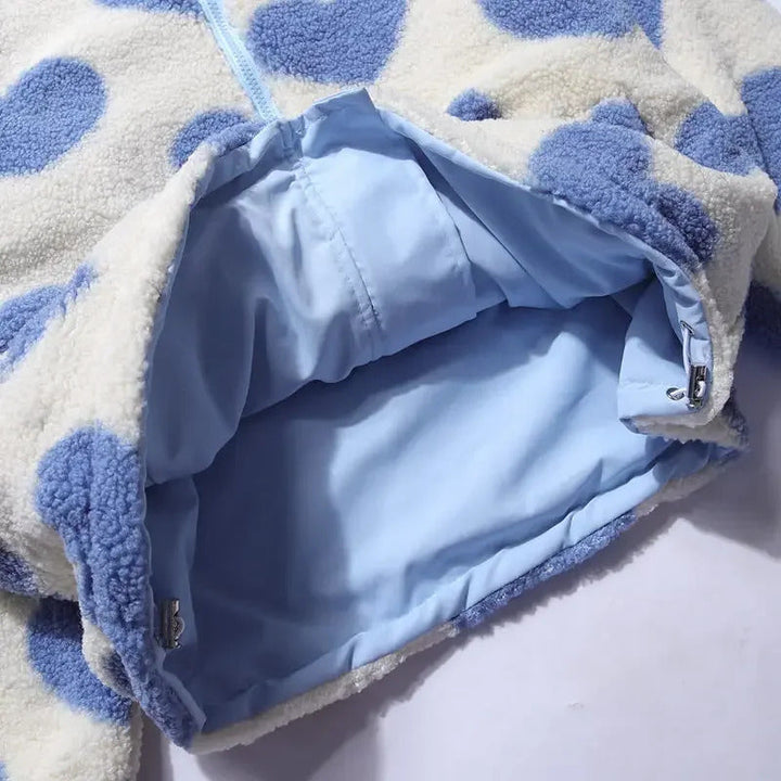 Ashely | Reversible heart jacket